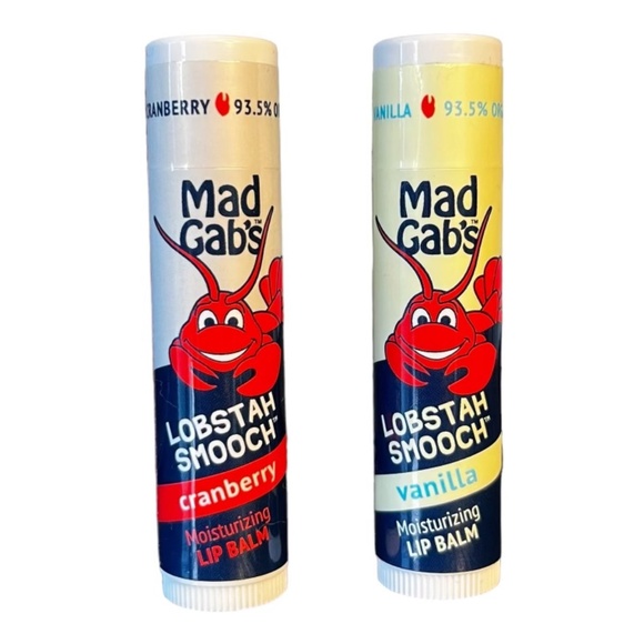 Mad Gab's Moose Smooch Lobstah Smooch Moisturizing Lip Balms (4 PCS) - Picture 4 of 5